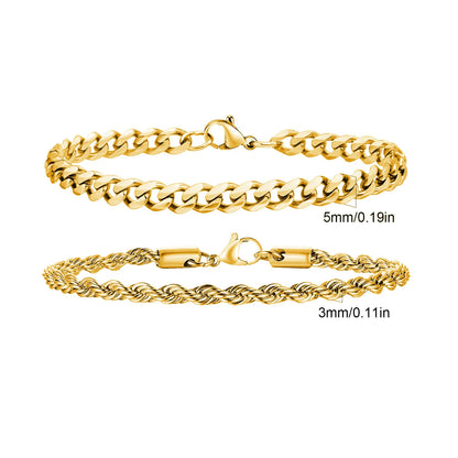Men’s Chain Bracelets