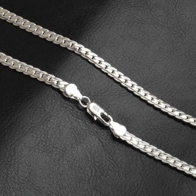 Sterling Silver Chain Necklace
