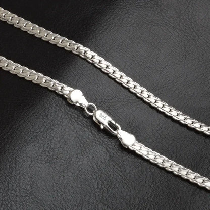Sterling Silver Chain Necklace