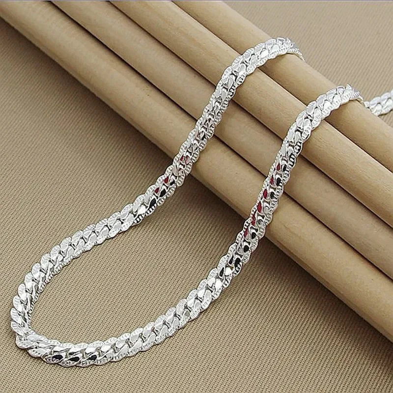 Sterling Silver Chain Necklace