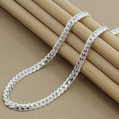Sterling Silver Chain Necklace
