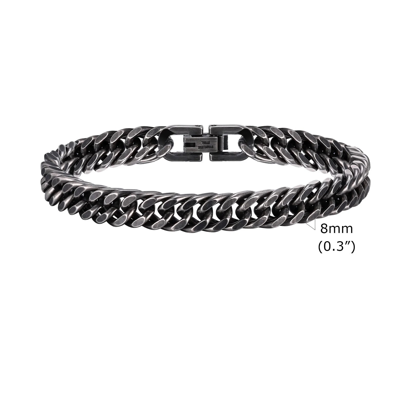 Stainless Steel Cuban Bracelet
