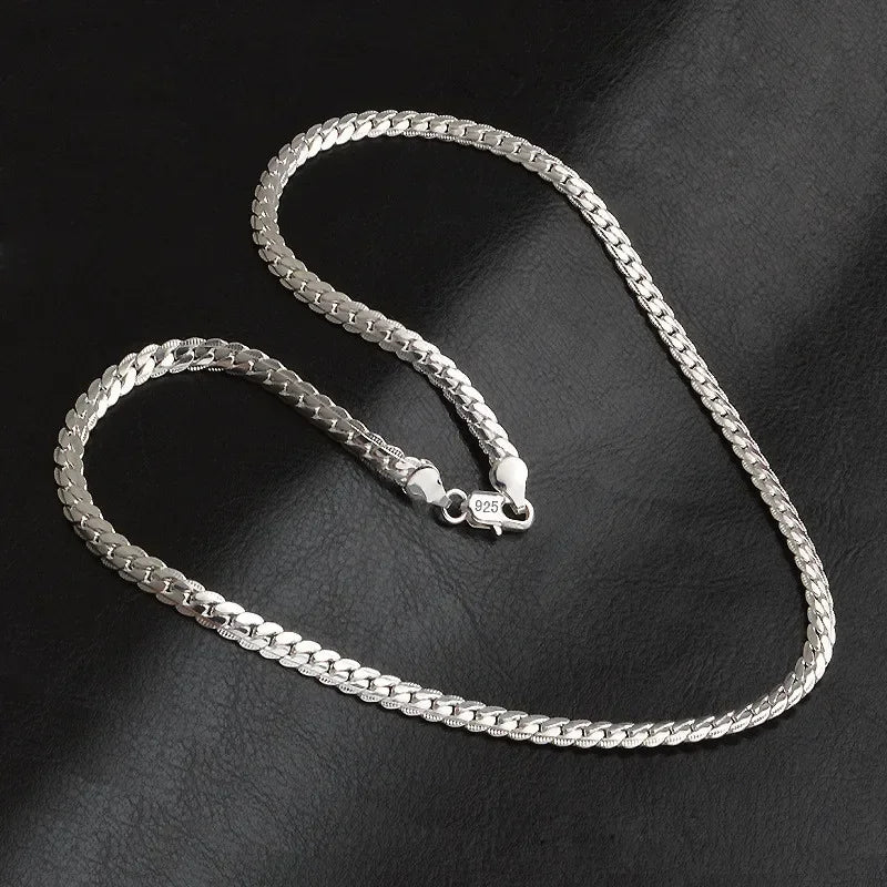 Sterling Silver Chain Necklace