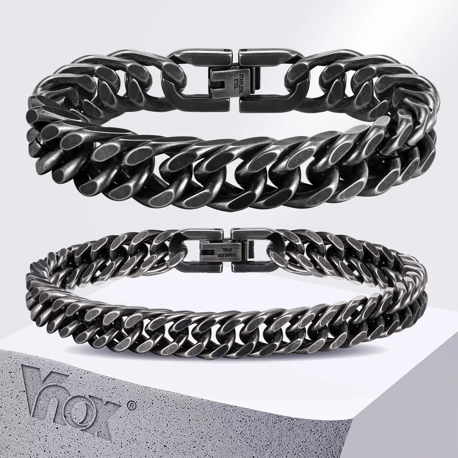 Stainless Steel Cuban Bracelet