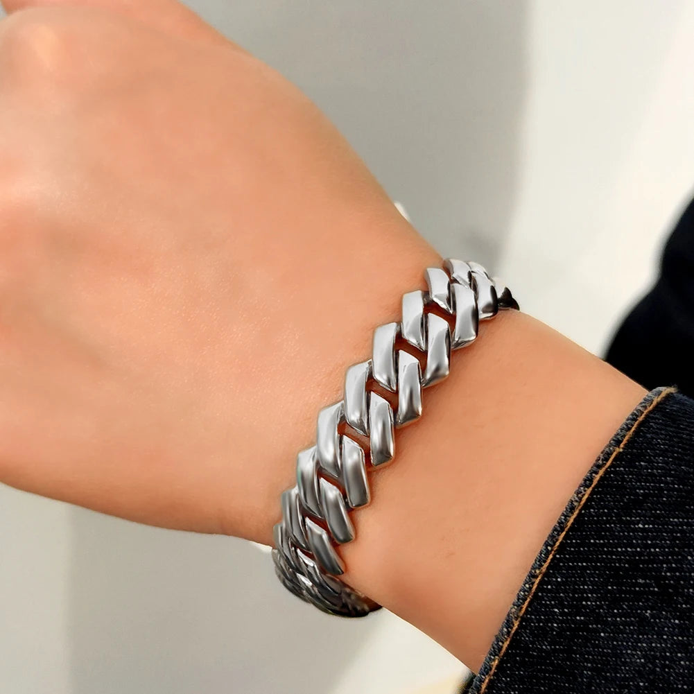 Iced Out Cuban Link Bracelet