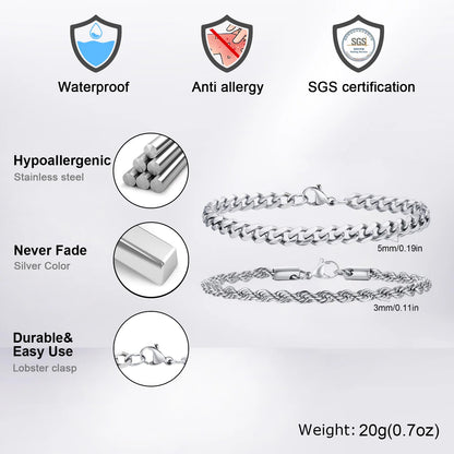 Men’s Chain Bracelets