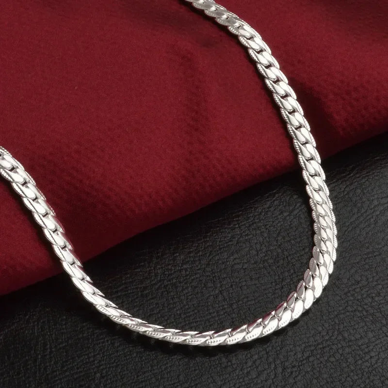 Sterling Silver Chain Necklace
