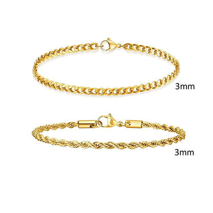 Men’s Chain Bracelets