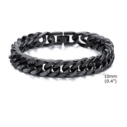 Stainless Steel Cuban Bracelet