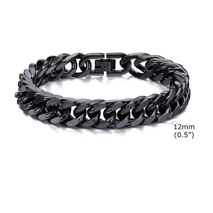 Stainless Steel Cuban Bracelet